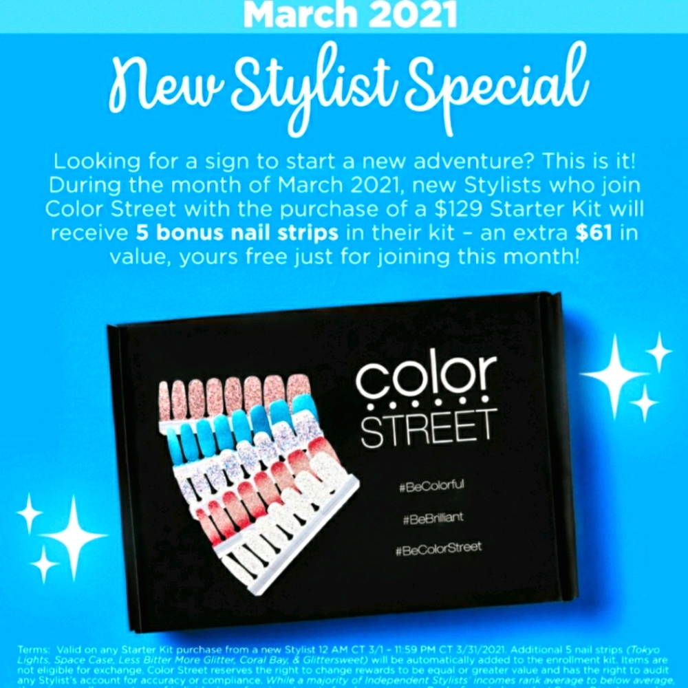 Color street nail strips
